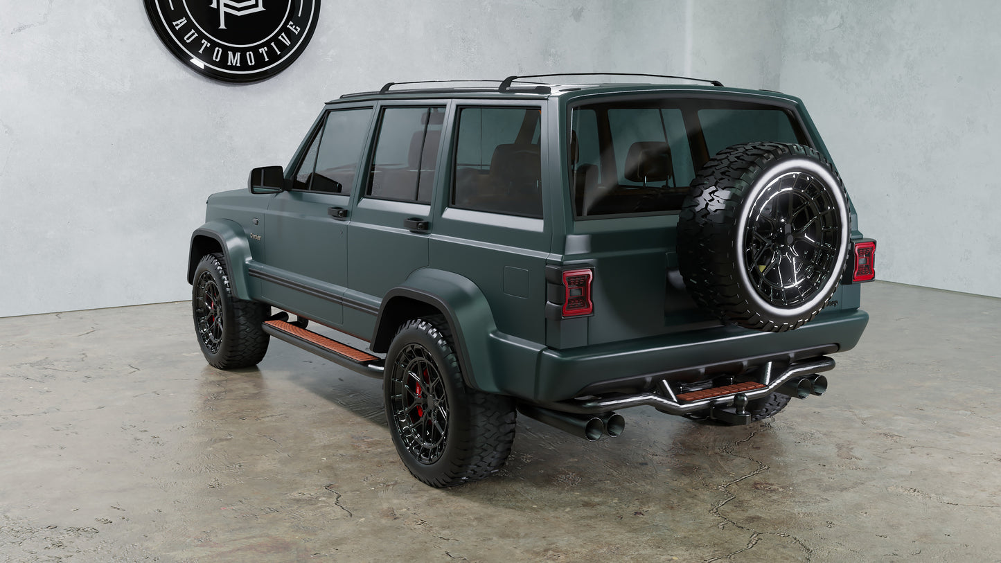 Renderizado Interior + Exterior de Proyecto