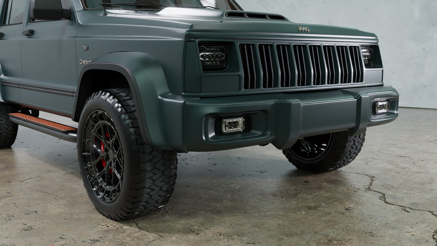 Renderizado Interior + Exterior de Proyecto