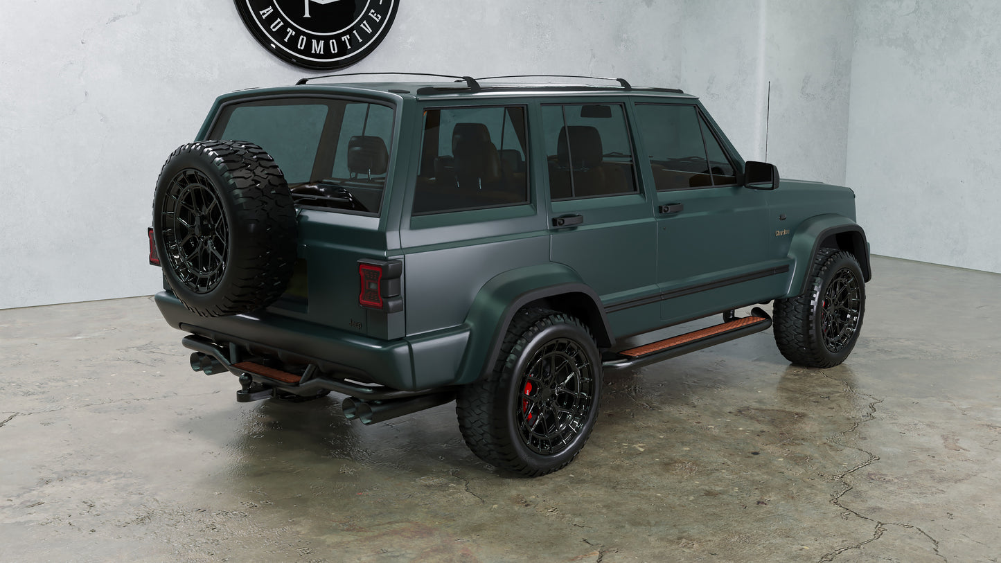 Renderizado Interior + Exterior de Proyecto