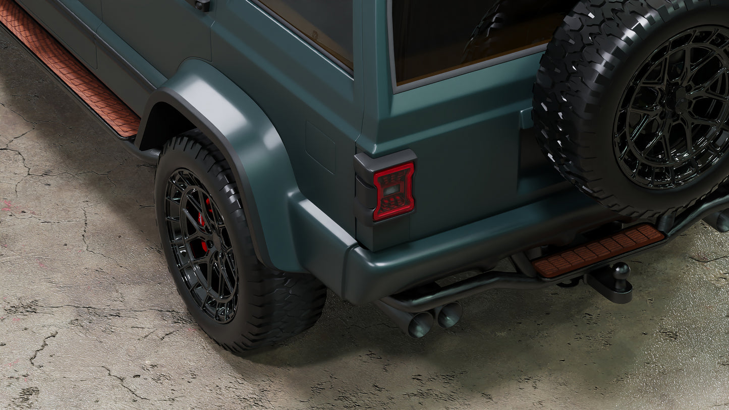 Renderizado Interior + Exterior de Proyecto